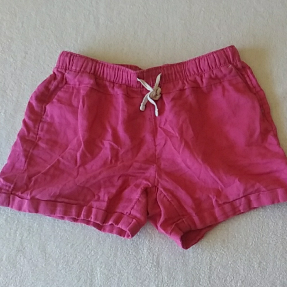 Faded Glory cotton/linen blend shorts